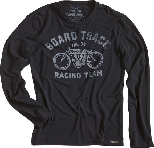 Rokker Performance Board Track Ls Shirt Zwart 3Xl rokker kopen in de aanbieding