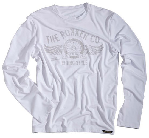 Rokker Performance Riding Style Ls Shirt Wit Xs rokker kopen in de aanbieding