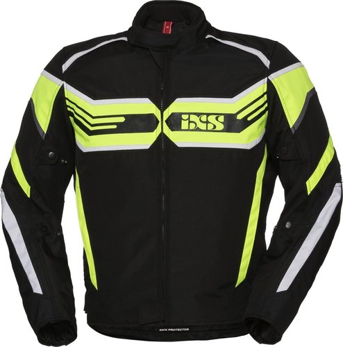 Ixs X Sport Rs 400 St Motorfiets Textiel Jas Zwart Geel ixs kopen in de aanbieding