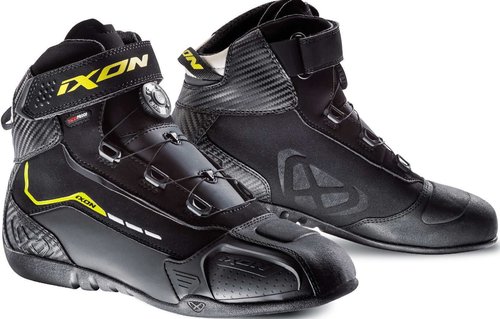 Ixon Soldier Evo Motor Schoenen Zwart Geel 40 ixon kopen in de aanbieding