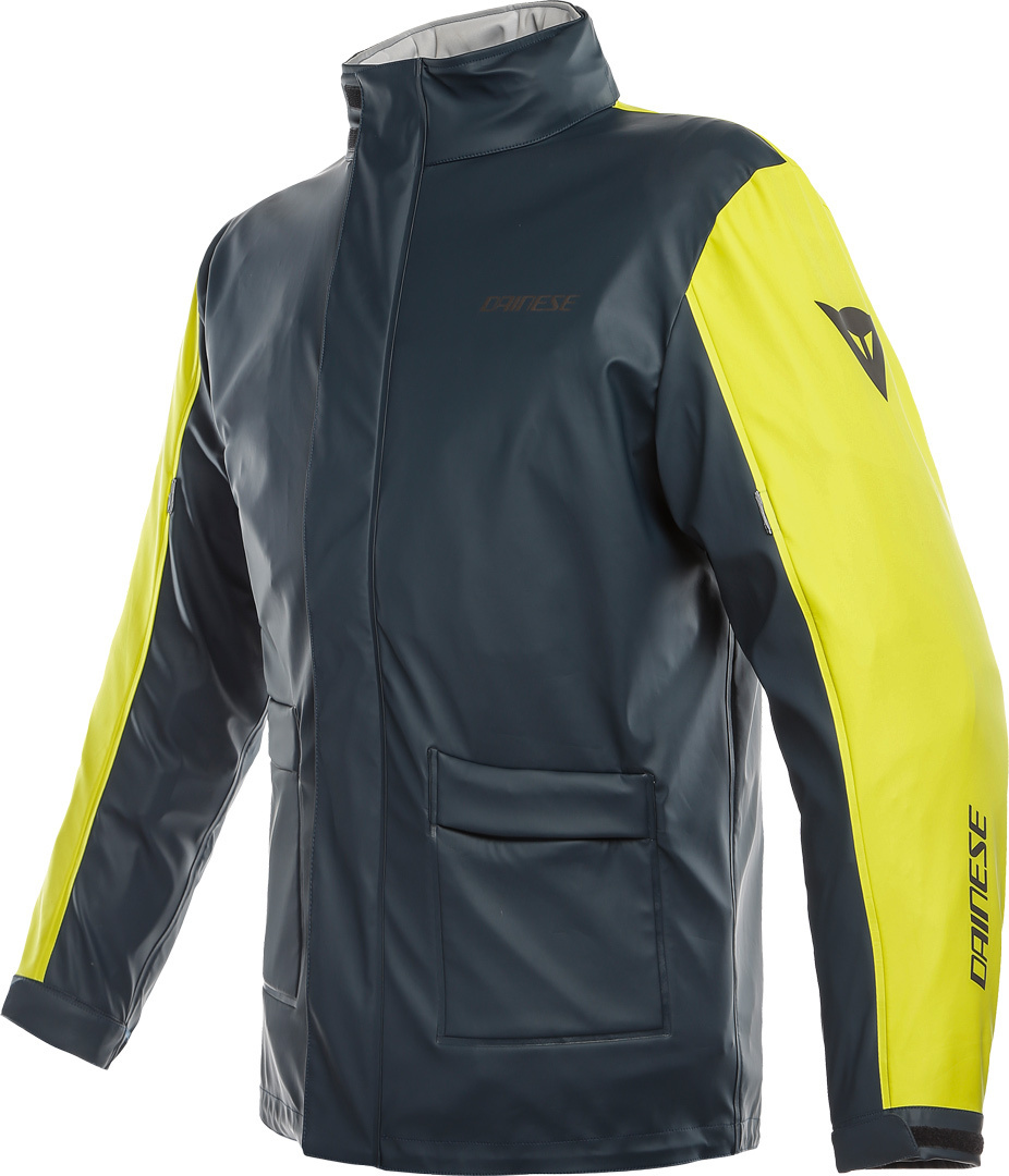 Dainese Storm Veste de pluie Noir Jaune S