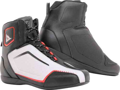 Dainese Raptors Air Motor Schoenen Zwart Wit Rood 41 dainese kopen in de aanbieding