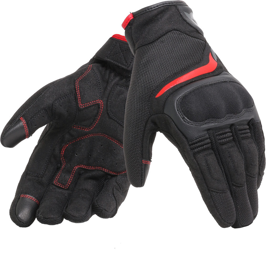 Dainese Air Master Gants Noir Rouge XS