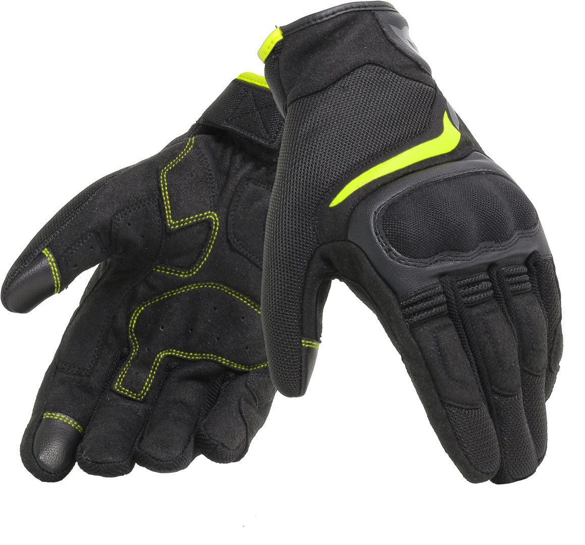 Dainese Air Master Gants Noir Jaune XS