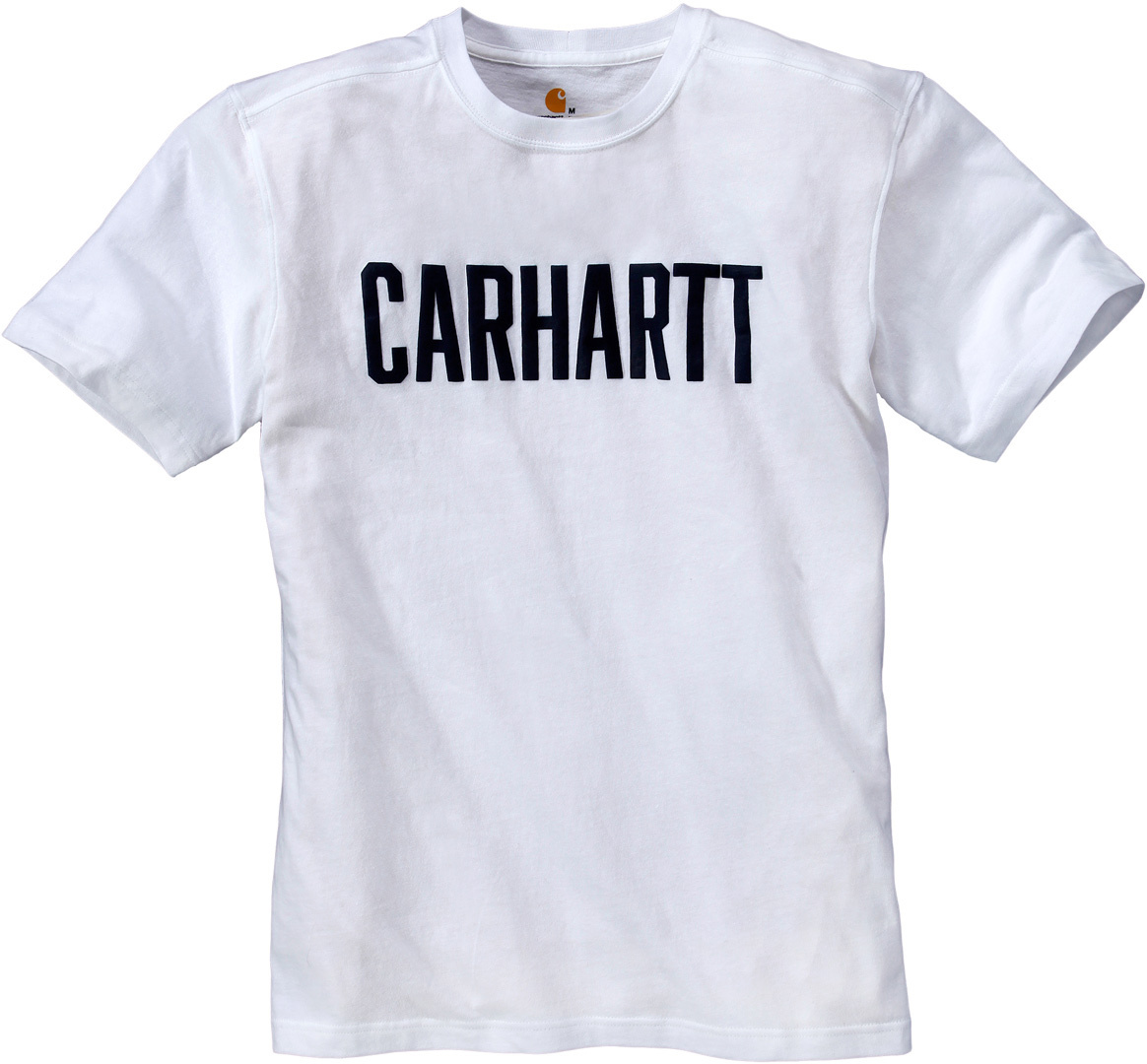 Carhartt Maddock Graphic Block T-Shirt Blanc XS