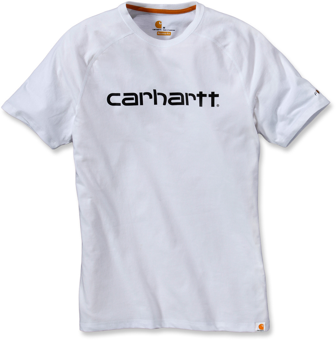 Carhartt Force Cotton Delmont Graphic T-Shirt Blanc S