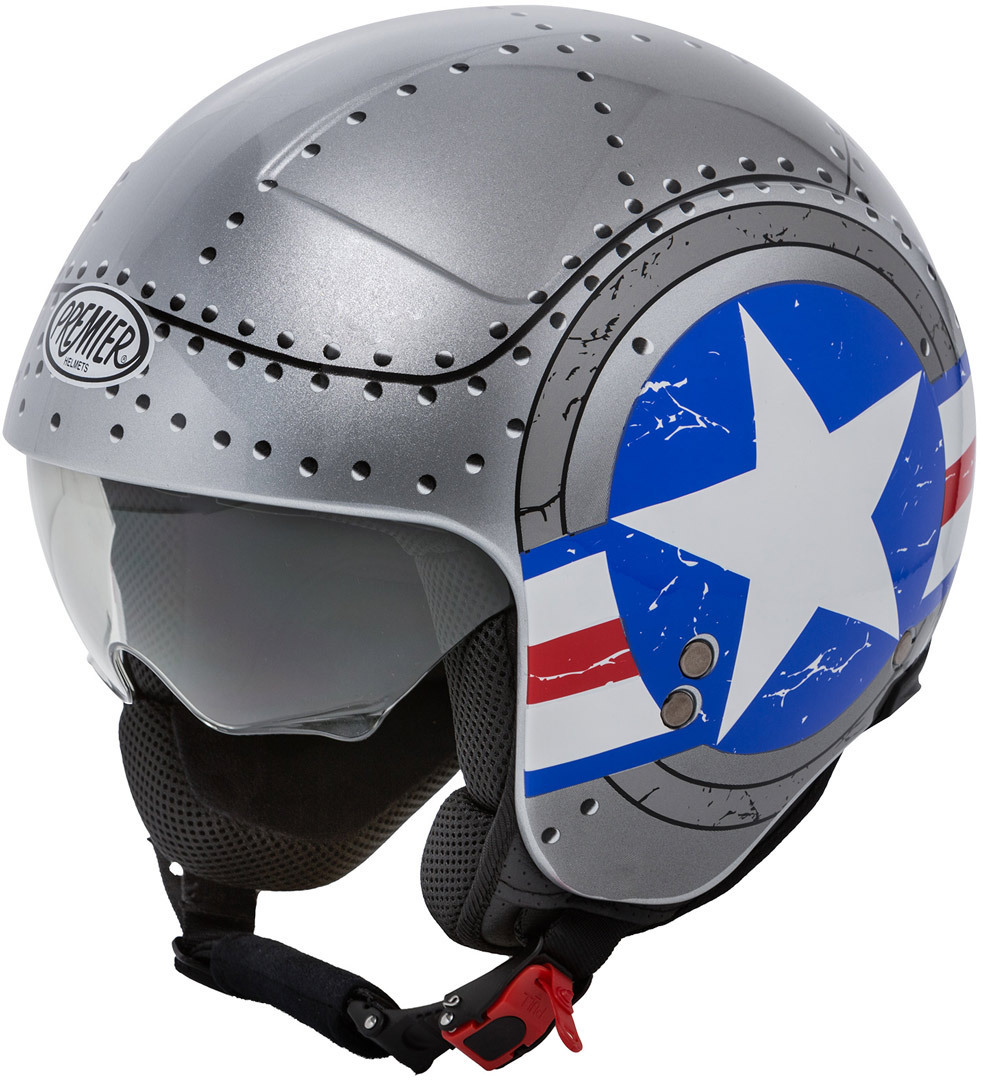Premier Rocker US Army Casque jet Argent XS