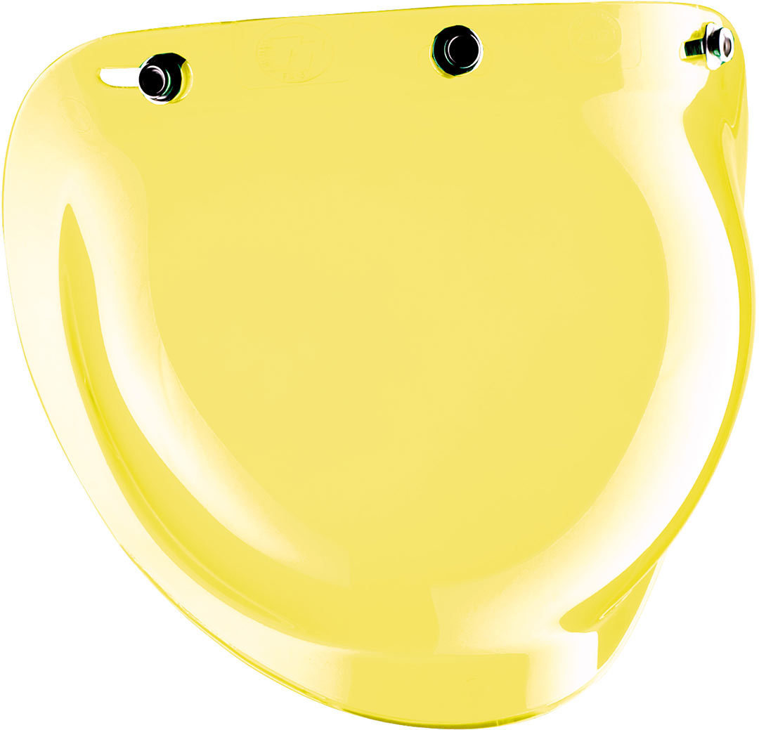 Image of Bandit Bubble Visor pour Jet Helmet Jaune