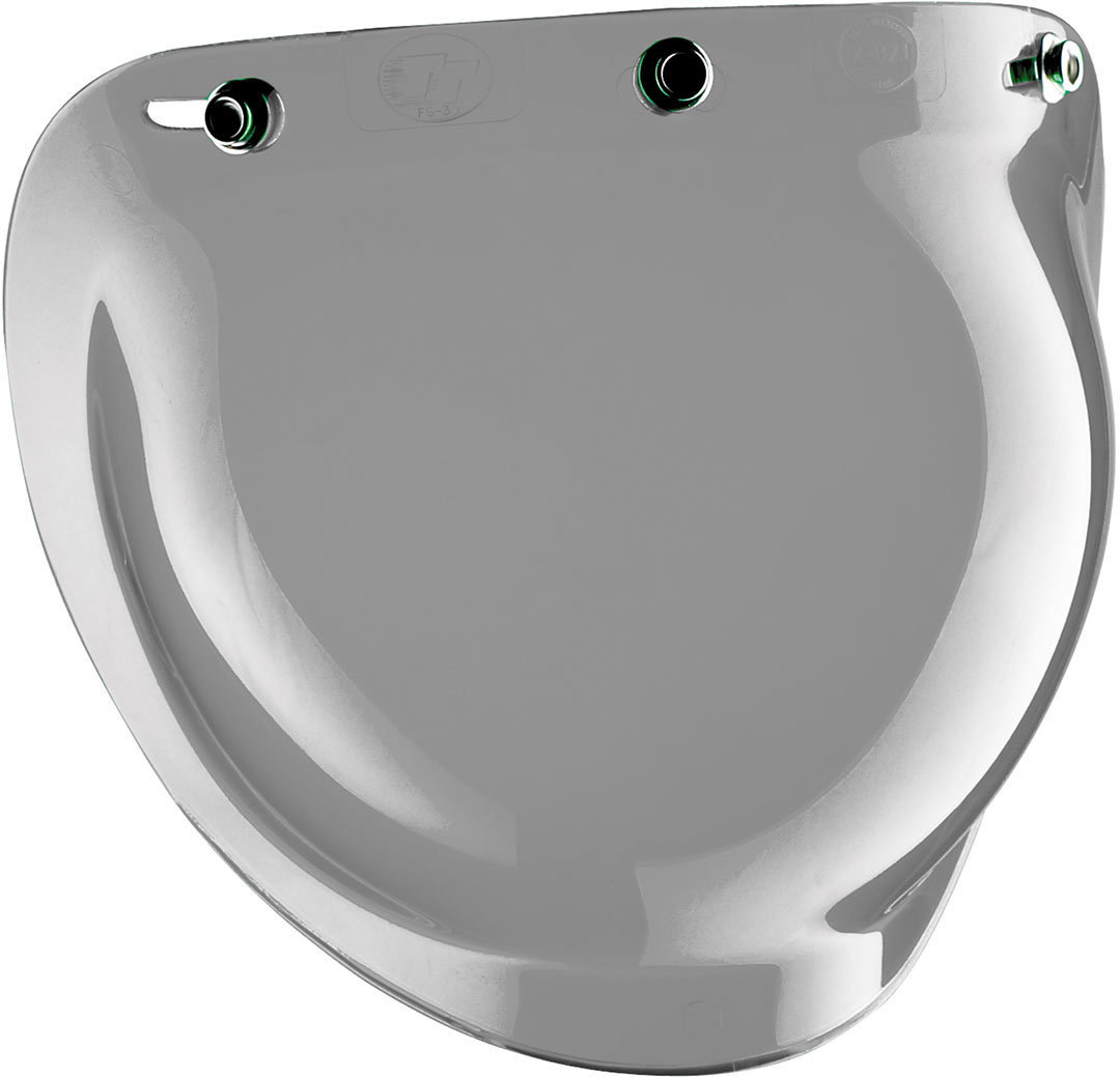 Image of Bandit Bubble Visor pour Jet Helmet Gris