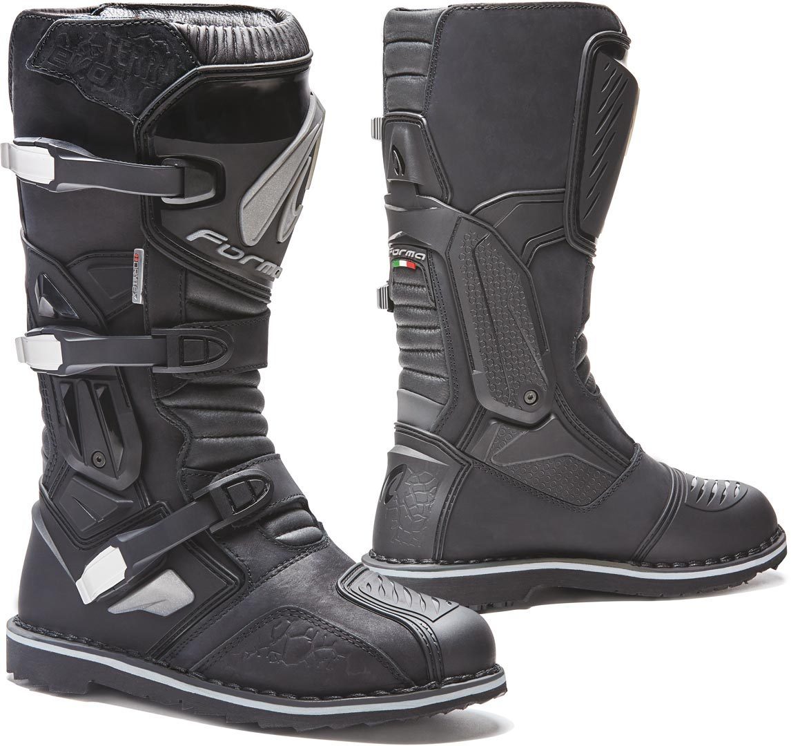 Forma Terra Evo Bottes de moto imperméables Noir 38