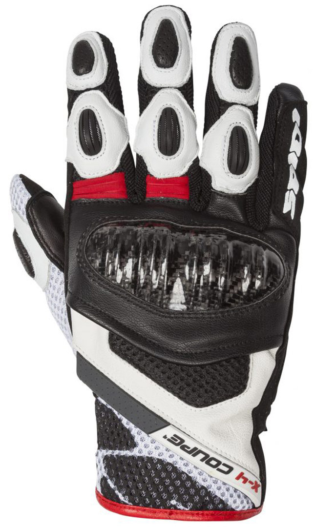Spidi X-4 Coupé Gants Noir Blanc Rouge M