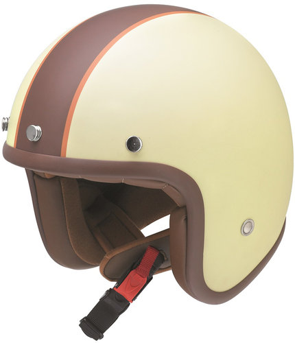 Redbike Rb 752 Vanilla Jet Helm Wit Bruin Beige redbike kopen in de aanbieding