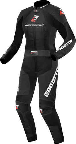 Bogotto Losail Two Piece Ladies Motorcycle Leather Suit Negro 34