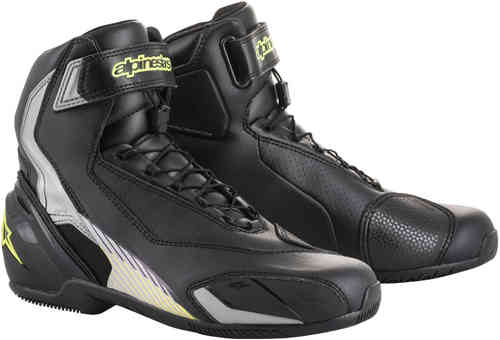 Alpinestars SP-1 V2 Botas de moto Negro Amarillo 46