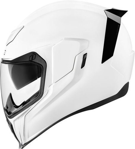 Icon Airflite Gloss Solids Helm Wit 2Xl icon kopen in de aanbieding