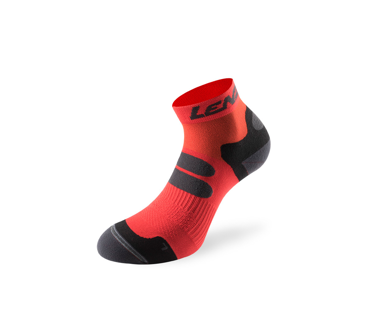 Lenz Runnig 4.0 Socks Chaussettes Noir Rouge 39 40 41