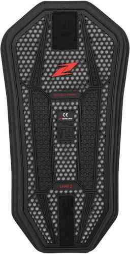 Zandona Esatech Protector de espalda Insert 23x45cm Negro un tamaño