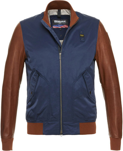 Blauer Usa Rockwell Jas Blauw Bruin Xl blauer kopen in de aanbieding