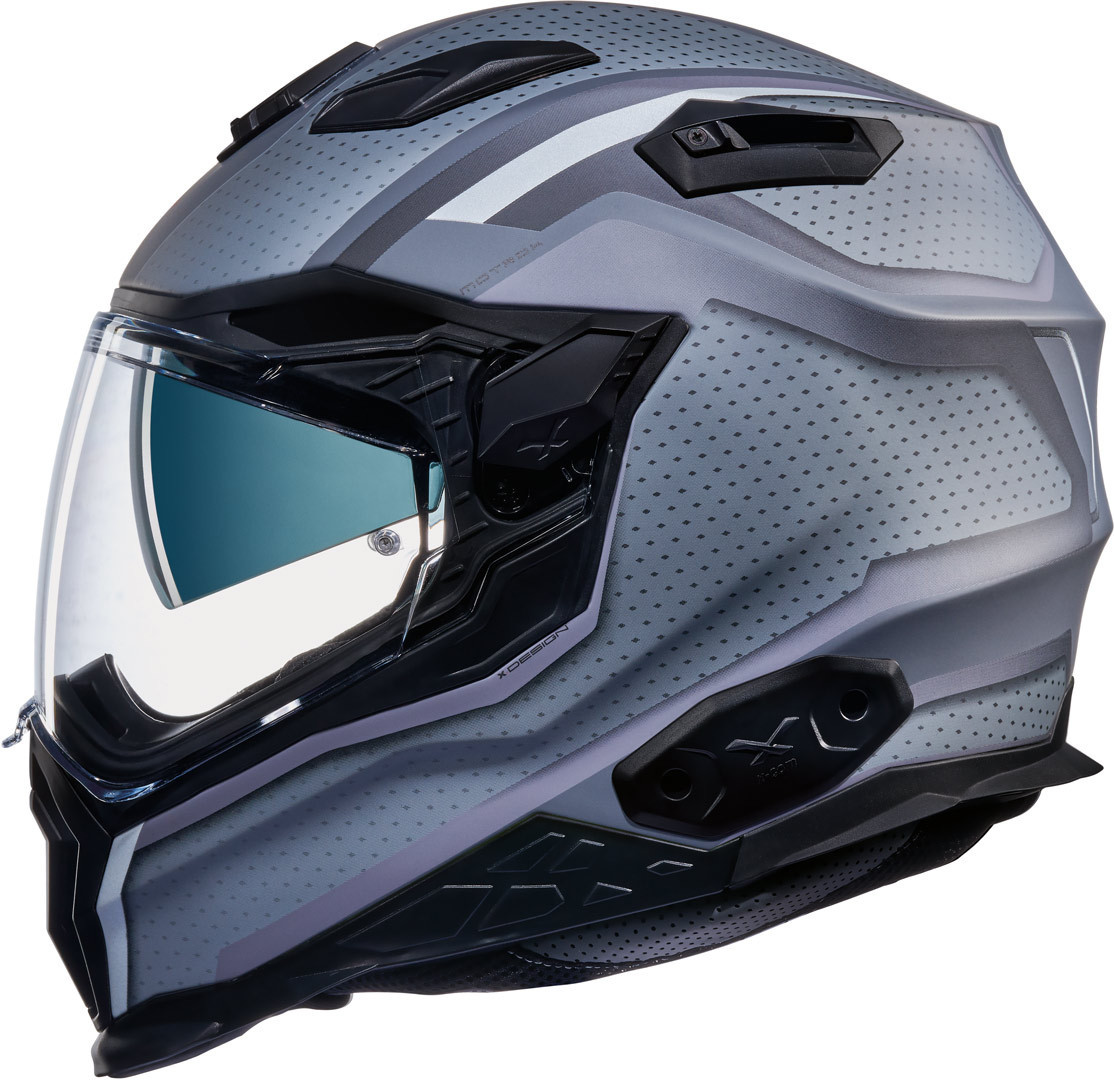Nexx X.WST 2 Motrox Casque Gris Argent M