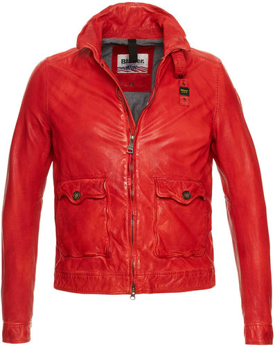 Blauer Usa Tyler Leren Jas Rood blauer kopen in de aanbieding Blauer Usa Tyler Leren Jas Rood blauer kopen in de aanbieding