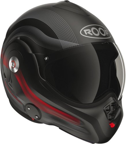Roof Desmo Streamline Helm Zwart Rood Xl roof kopen in de aanbieding