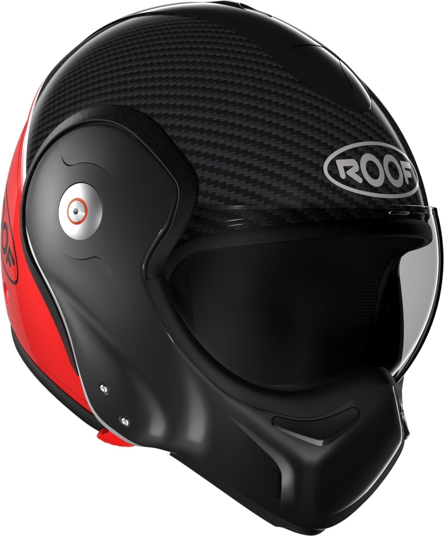 Roof Boxxer Carbon Casque Noir Rouge XS