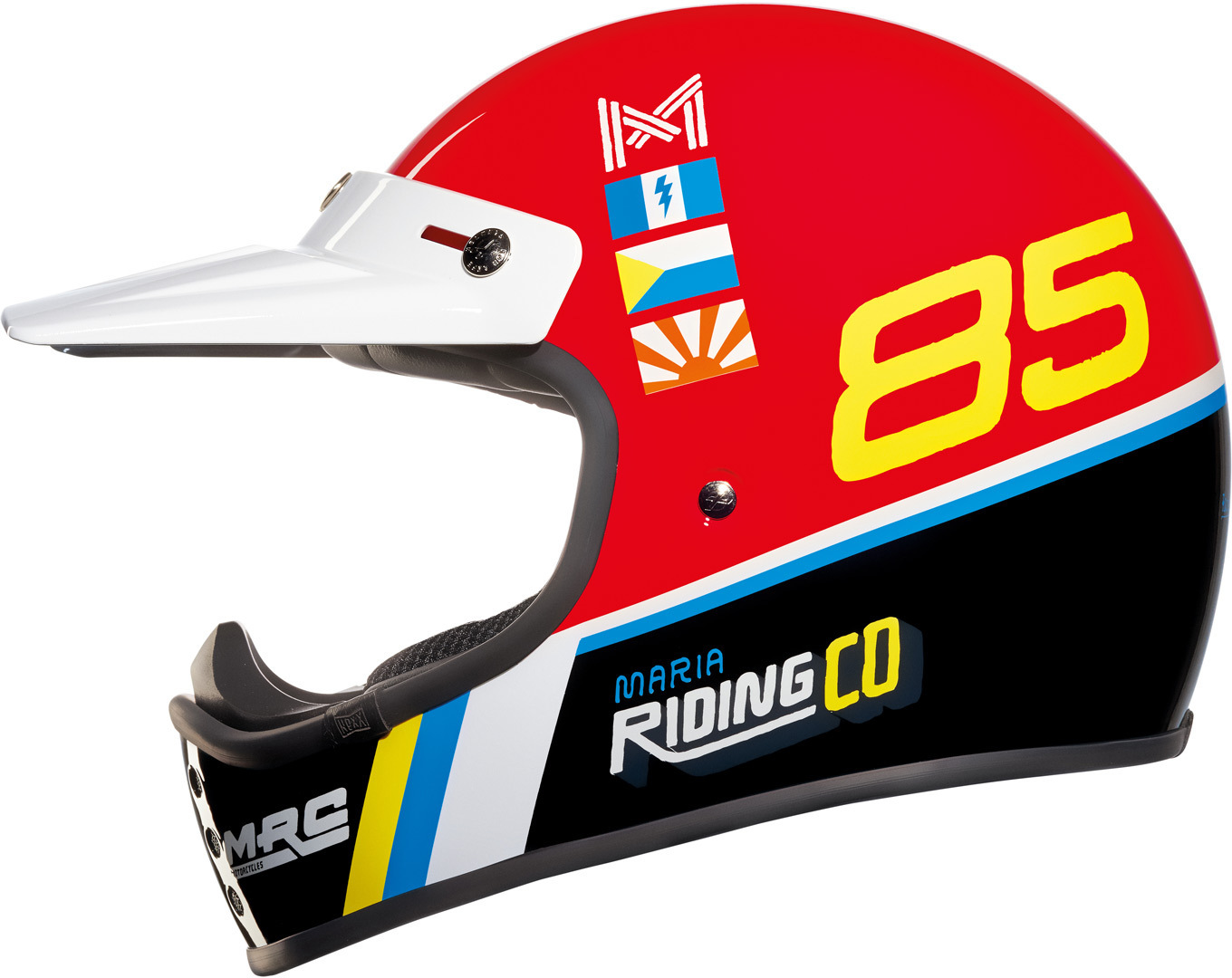 Nexx X.G200 Dusty Frog Casque Motocross Noir Rouge S