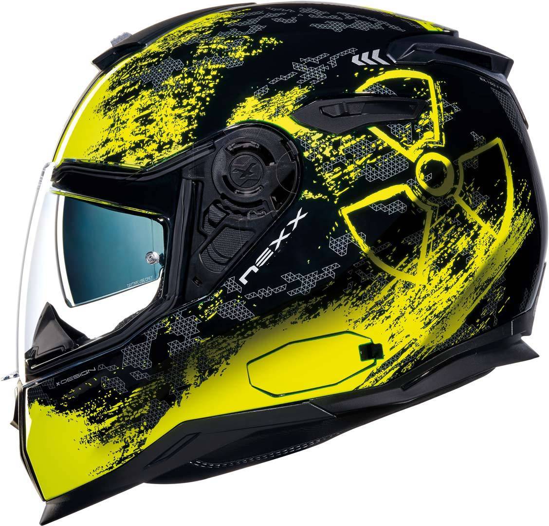 Nexx SX.100 Toxic Casque Noir Jaune L