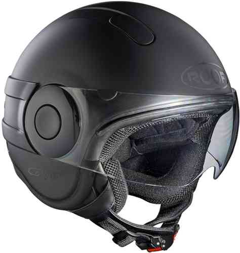 Roof Cooper Mono Casco Jet negro mate Negro S M