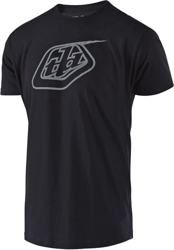 Troy Lee Designs Logo T Shirt Zwart Xl troy lee designs kopen in de aanbieding