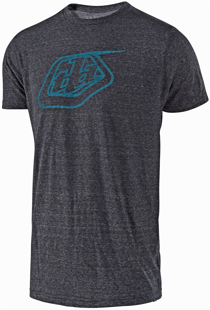 Troy Lee Designs Logo T-Shirt Gris Bleu S
