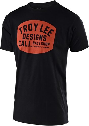 Troy Lee Designs Blockworks T Shirt Zwart troy lee designs kopen in de aanbieding
