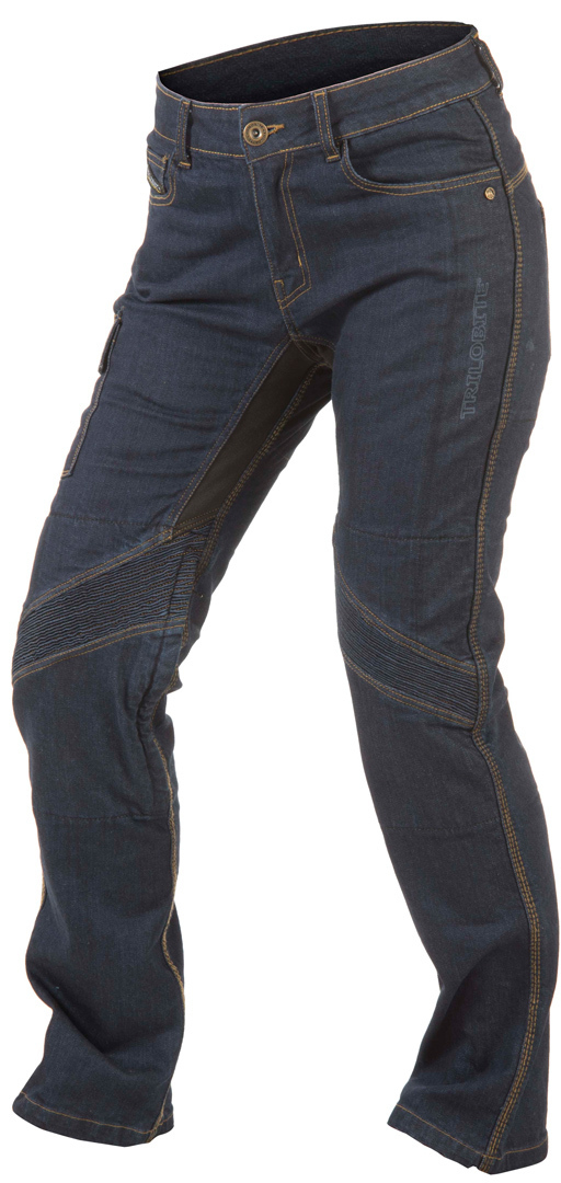 Trilobite Smart Jeans de moto dames Bleu 26