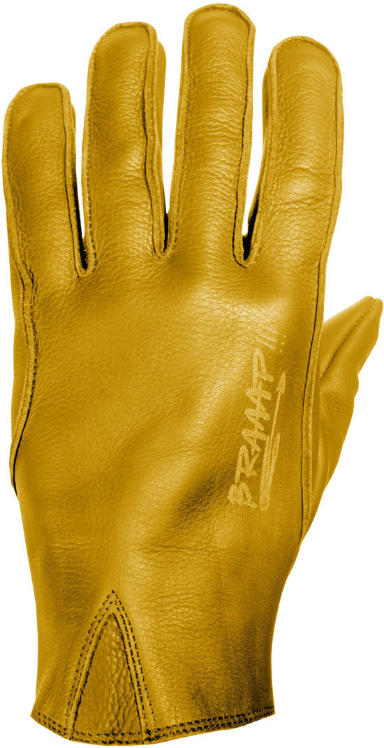 John Doe Ironhead Gants en cuir Jaune XS