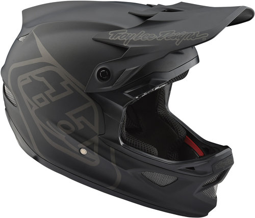 Troy Lee Designs D3 Mono Fiberlite Fiets Helm Zwart 2Xl troy lee designs kopen in de aanbieding
