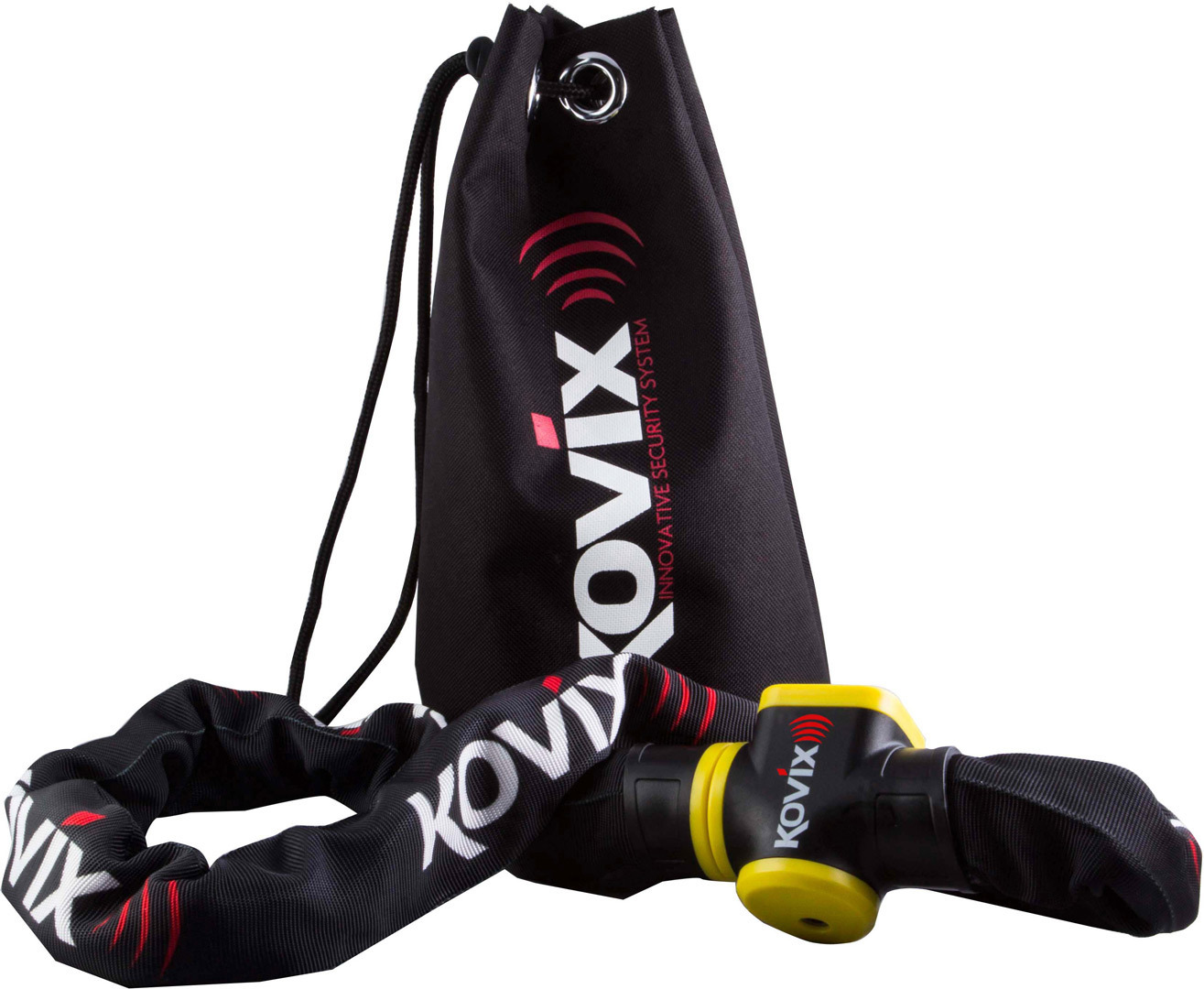 Kovix KCL10 Verrouillage de la chaîne Noir 120 cm