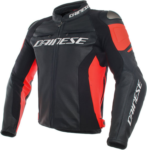 Dainese Racing 3 Geperforeerde Motorfiets Lederen Jas Zwart Rood 50 dainese kopen in de aanbieding Dainese Racing 3 Geperforeerde Motorfiets Lederen Jas Zwart Rood 50 dainese kopen in de aanbieding