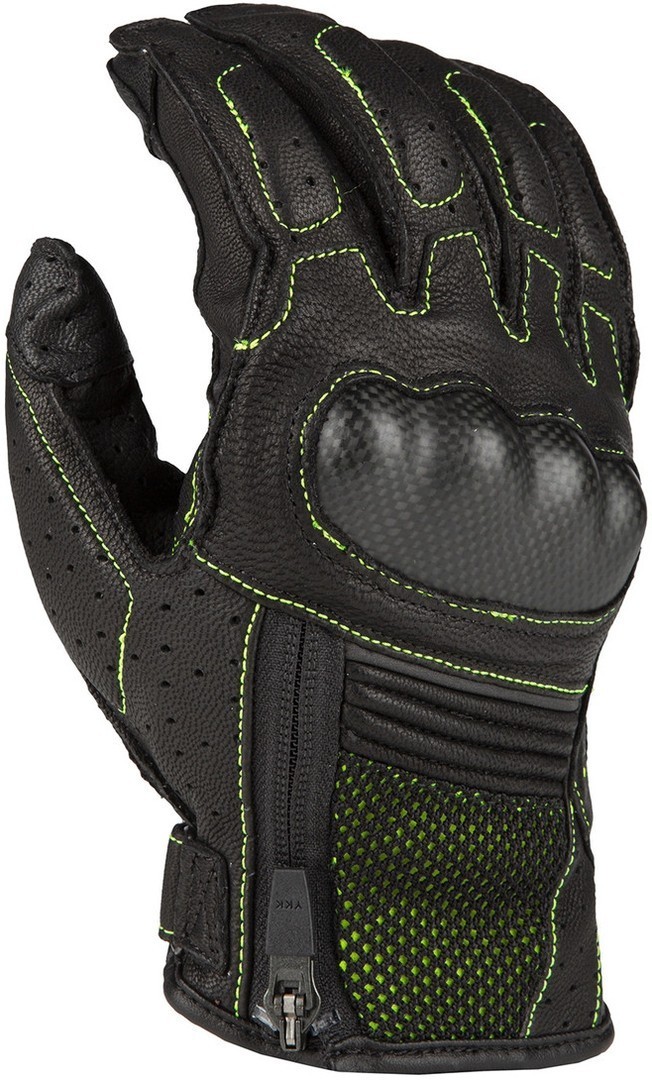 Klim Induction Gants de moto Noir Jaune 2XL