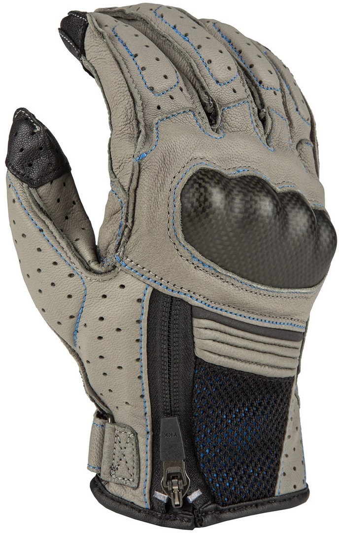 Klim Induction Gants de moto Gris Bleu XL