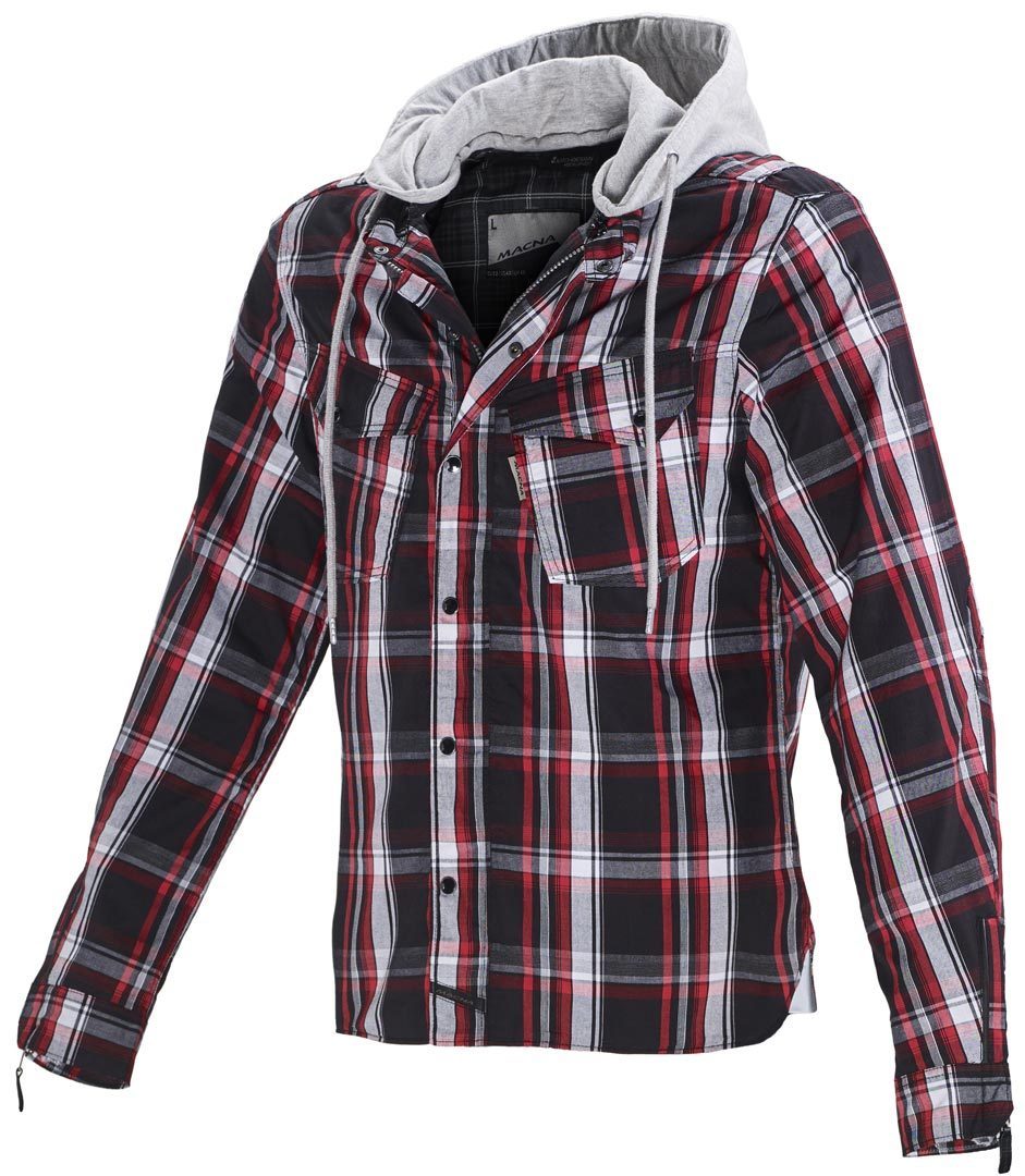 Macna Westcoast Forest Veste textile Rouge M