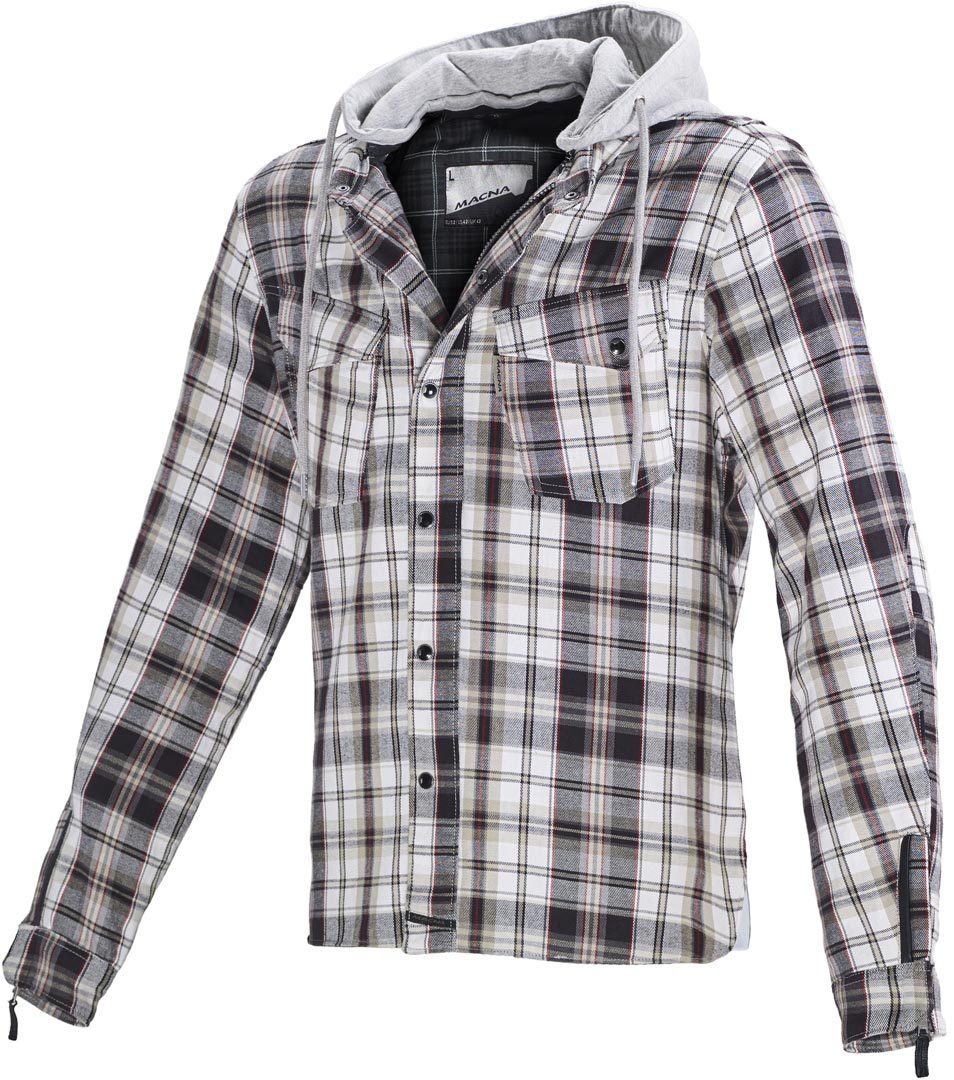 Macna Westcoast Forest Veste textile Blanc M