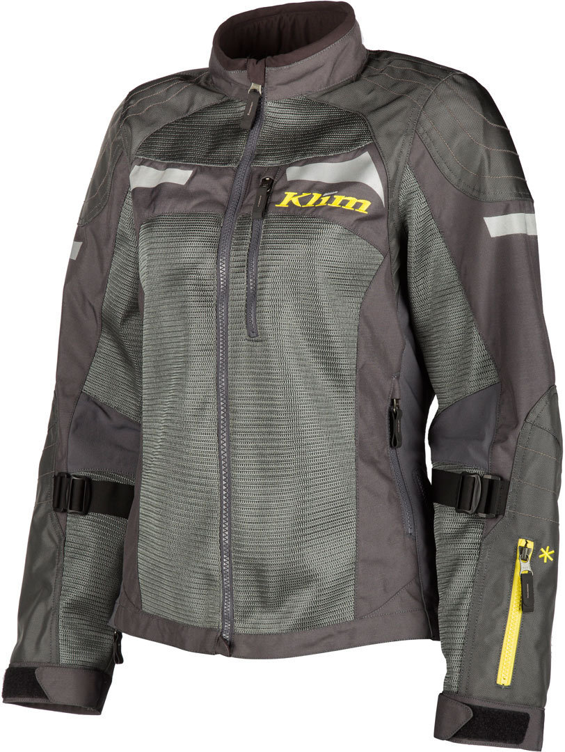 Klim Avalon Air Veste de dames moto Textile Gris S