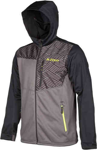 Klim Transition Con capucha Negro Gris 2XL