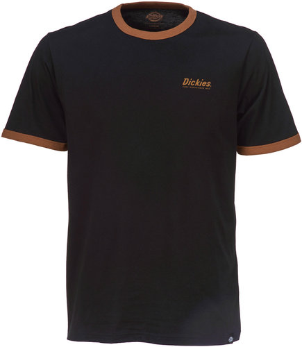 Dickies Barksdale T Shirt Zwart dickies kopen in de aanbieding