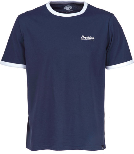 Dickies Barksdale T Shirt Blauw dickies kopen in de aanbieding