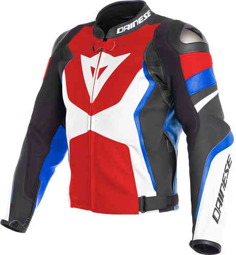 Dainese Avro 4 Motorfiets Lederen Jas Zwart Wit Rood 62 dainese kopen in de aanbieding Dainese Avro 4 Motorfiets Lederen Jas Zwart Wit Rood 62 dainese kopen in de aanbieding
