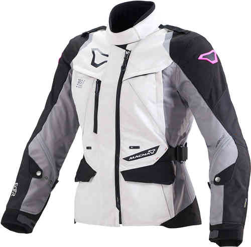 Macna Equator Womens Textiel Jas Grijs Wit macna kopen in de aanbieding Macna Equator Womens Textiel Jas Grijs Wit macna kopen in de aanbieding