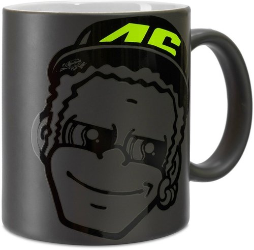 Vr46 Dottorino Mok Zwart Geel Een Maat vr46 kopen in de aanbieding