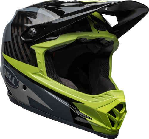 Bell Full-9 2018 Casco de descenso Gris Verde S