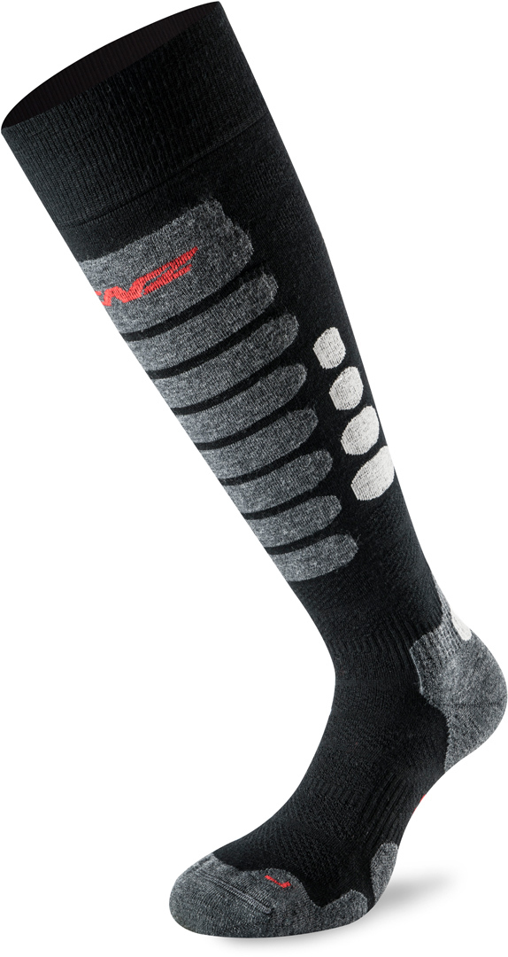 Lenz Skiing 3.0 Socks Chaussettes Noir Gris 35 36 37 38